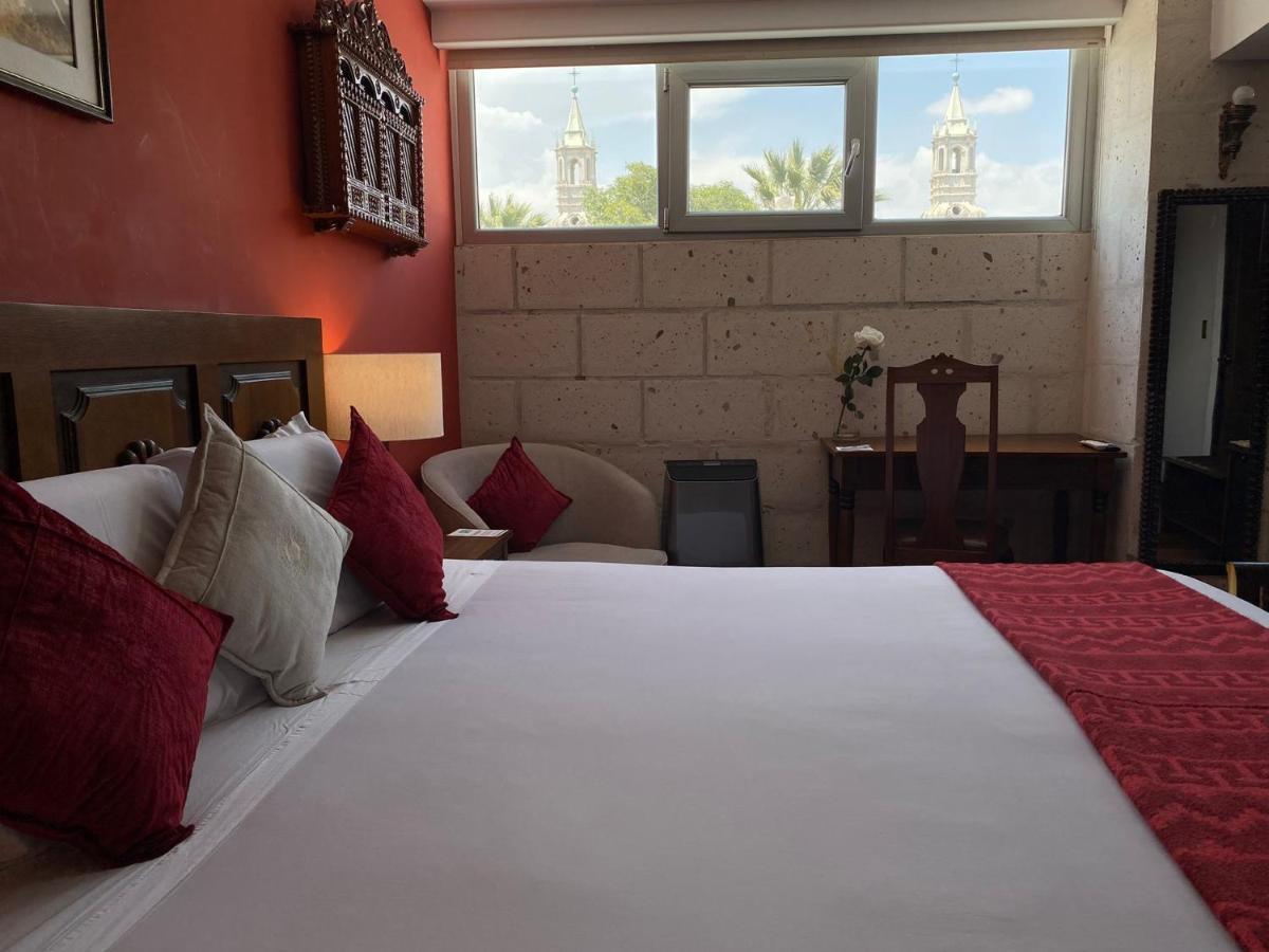 Katari Hotel At Plaza De Armas อาเรกิปา ภายนอก รูปภาพ