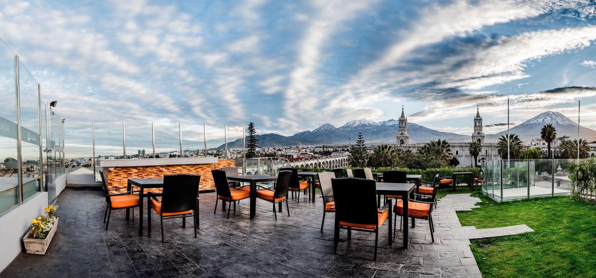 Katari Hotel At Plaza De Armas อาเรกิปา ภายนอก รูปภาพ