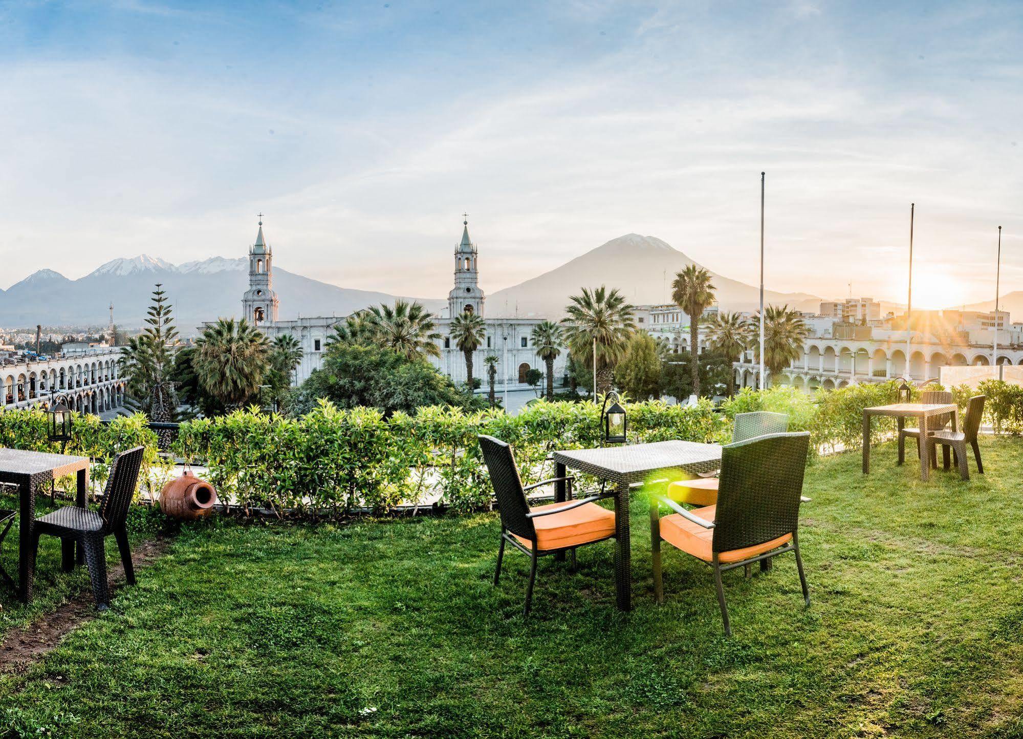 Katari Hotel At Plaza De Armas อาเรกิปา ภายนอก รูปภาพ